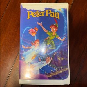 Disney Peter Pan VHS - Purple and Green